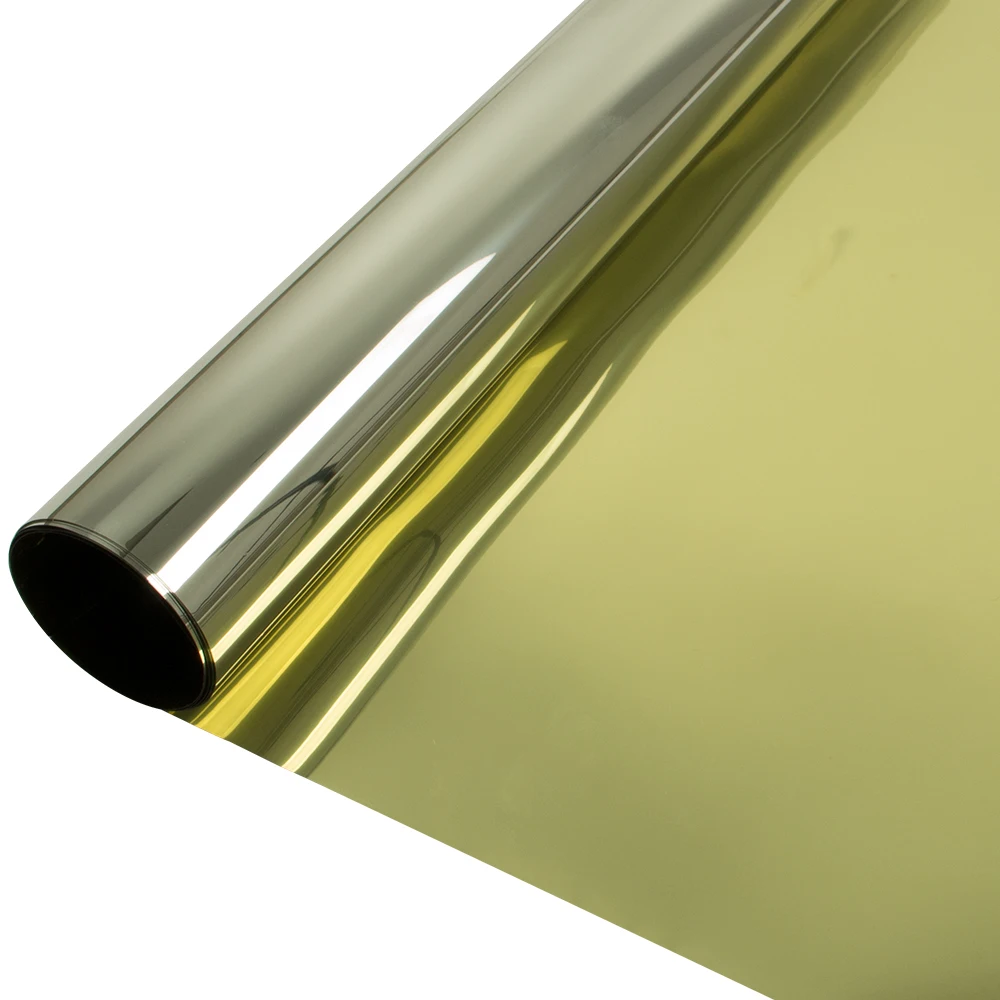 50cm wide Gold&ampSilver One Way Mirror Solar Tint Film Self Adhesive Sticker Decals Foils DIY Design Privacy Protector film | Автомобили