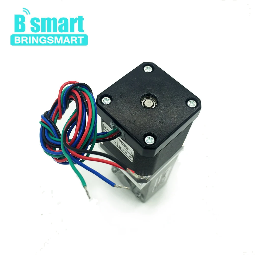 Bringsmart червь Шестерни мотор, работающего на постоянном токе 12 В в моторы Степпер редуктор самоблокирующийся мини Шестерни с выдвижной ручкой, размером 24 вольт mикро Электрический моторный инструмент A58SW-42BY