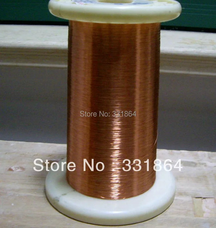 

Specifications: Diameter 0.1mm *1000 m /pc QA-1-155 Magnet Wire Enameled Copper wire Magnetic Coil Winding Free shipping