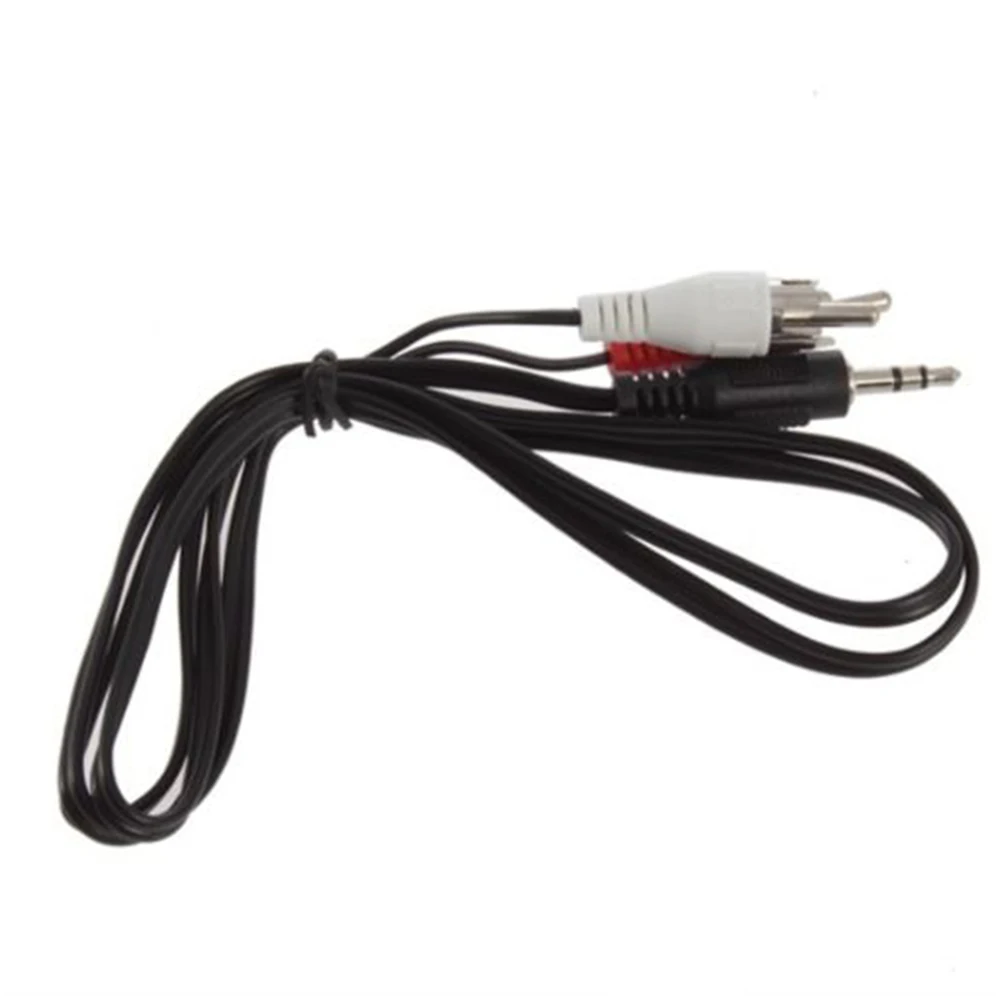 Кабель адаптер для штекера 3 5 мм 1/8 дюйма мини штекер на 2 стерео Phono аудио
