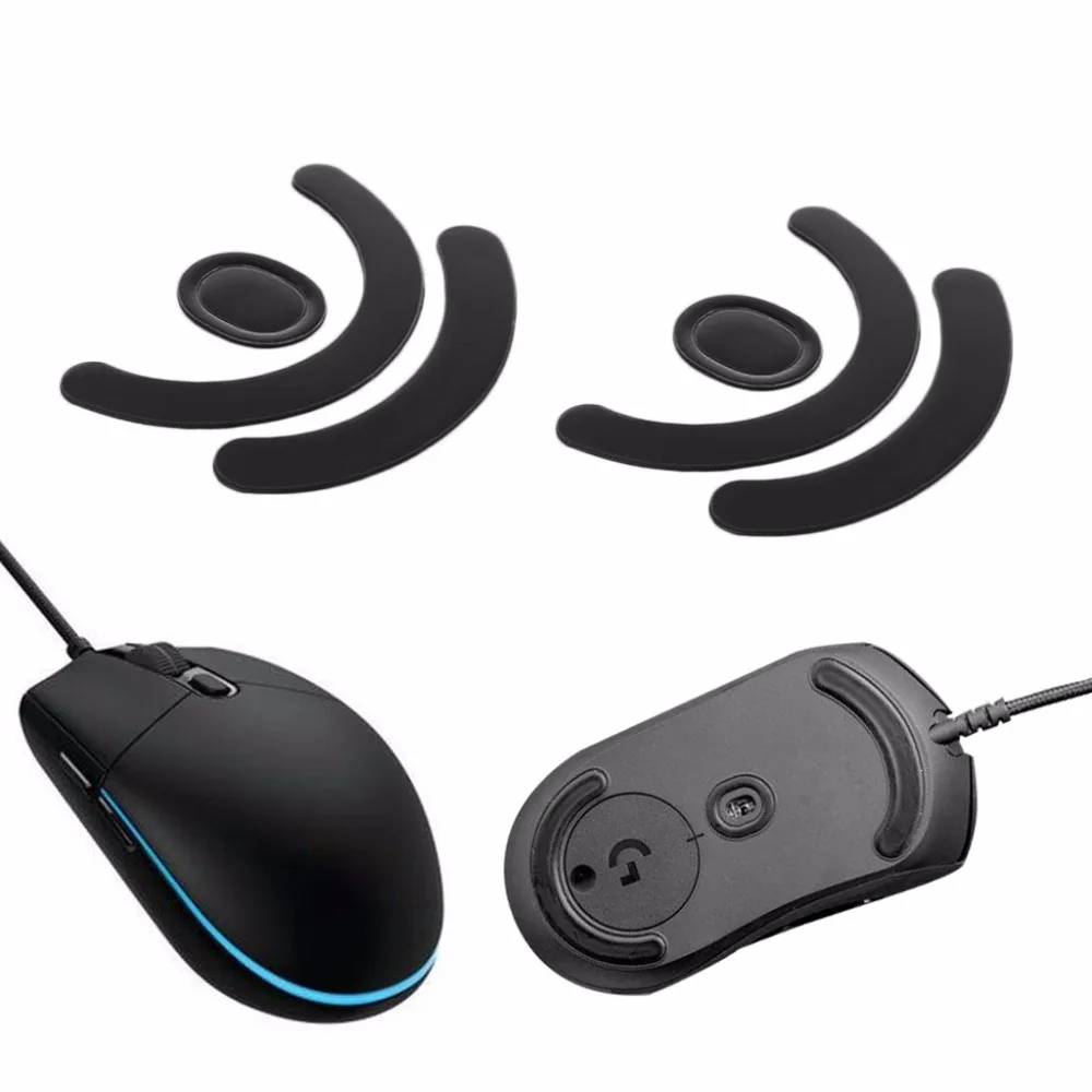 2 комплекта 0 6 мм мышь для ног скейт Logitech G403 игр Лазерная игровая мыши коньки