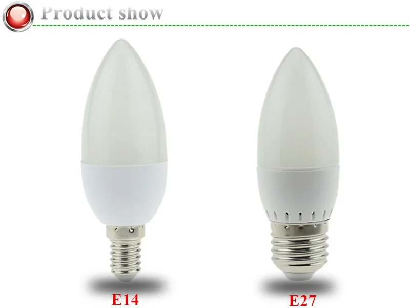 Светодиодный лампы высокой Яркость E14 E27 5W 7W 9W SMD 2835 дневного света светодиодный лампы в форме свечи лампы 220VAC с двумя подковообразными нагревающими элементами bombilla светодиодный e14