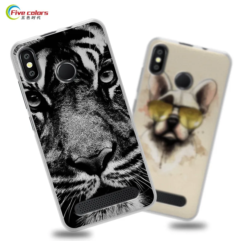 Luxury Hard Plastic Case For Vernee T3 Pro 5.5&quot Ultra thin Cartoon Painted Back Cover Phone Bags for Cases Fundas |