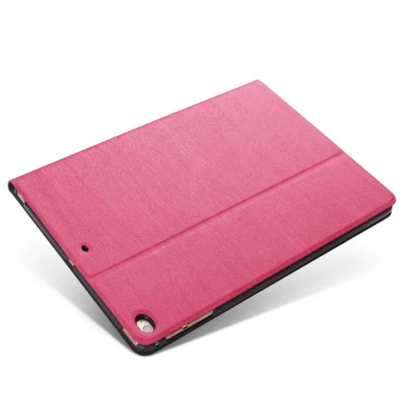 Тонкий деревянный чехол из искусственной кожи Магнитный смарт подставка