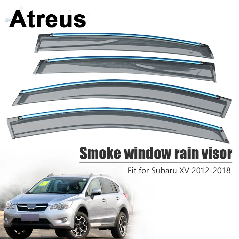 Atreus для Subaru XV 2012 2013 2014 2015 2016 2017 2018 автомобильные аксессуары Дверная дым Окно