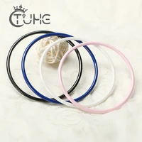 fashion women bracelets bright smooth pink blue black white ceramic bracelet for lady never fade healthy material bangle jewelry