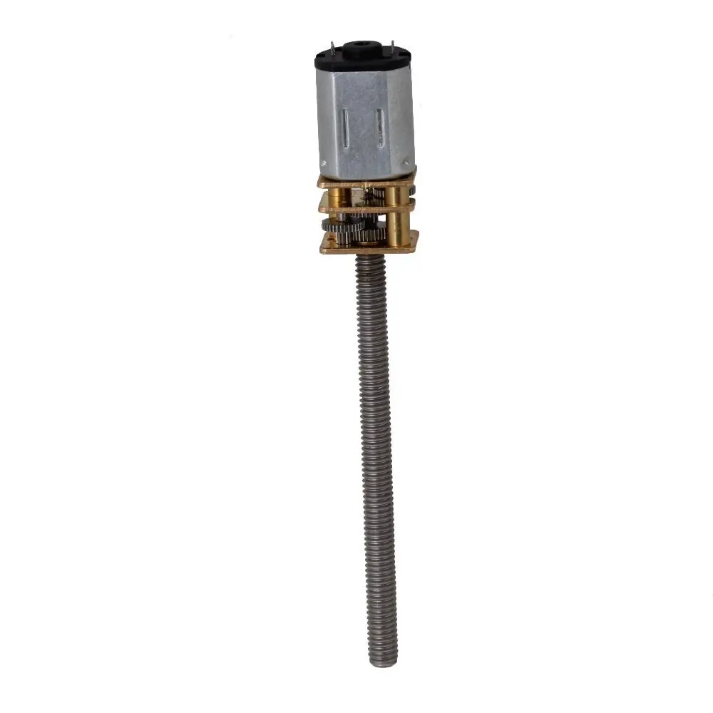 5 шт./лот M4 * 55 резьба N20 мотор золото и серебро DC 6V 1000 RPM M455 Micro Metal редуктор скорости