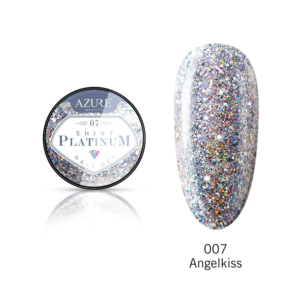 07 Modelones Блеск УФ-гель для ногтей супер Сияющий УФ-гель для ногтей Platinum лак Полупостоянный Гибридный гвоздь Эмаль светодиодный лак - Цвет: 07