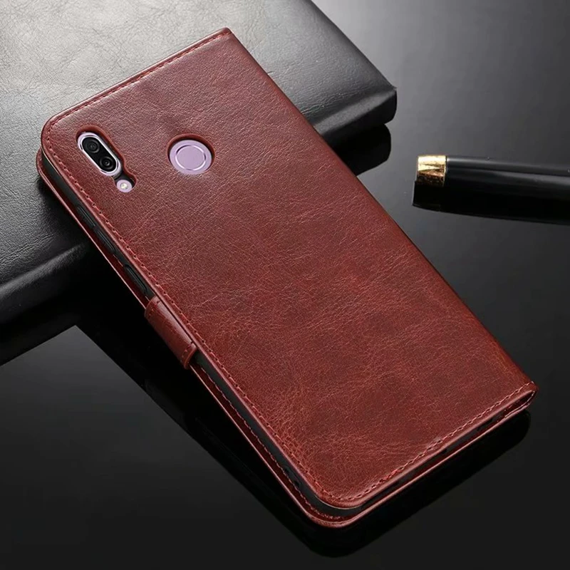 Кожаный мягкий чехол бумажник с откидной крышкой для Huawei P10 Plus P20 P30 Mate 10 20 X Pro Nova 3 3i