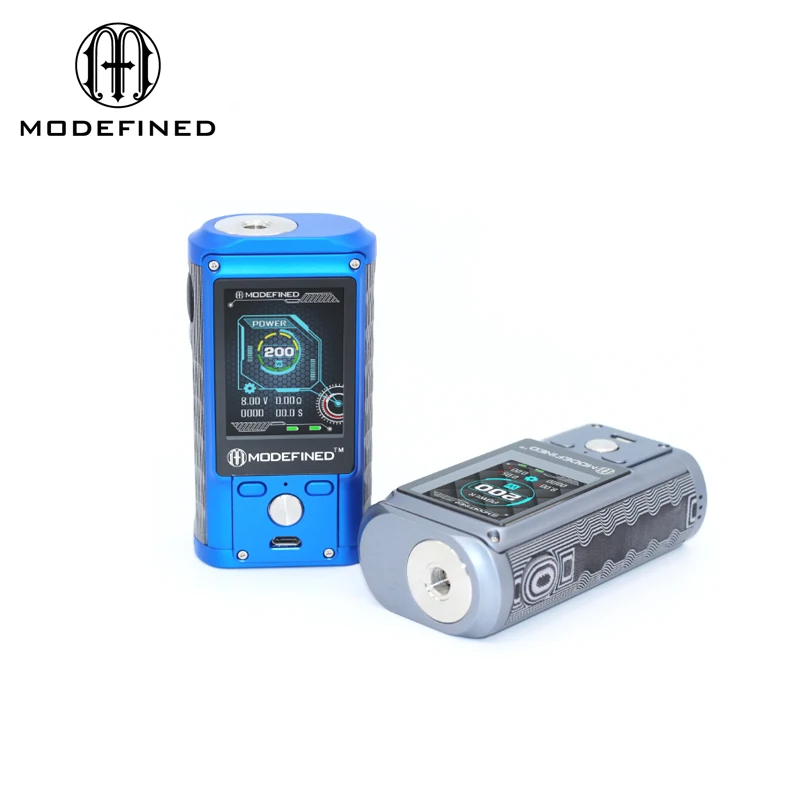 Оригинальный Lostvape modeed Draco 200 Вт поле Mod Цвет экран Fit Двойной 18650 батарея vape