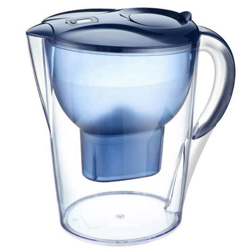 Горячее предложение! Распродажа!-3.5L 8 стакана воды бытовой удаления остаточного хлора 5 Слои фильтр активированный уголь водяной фильтрующий кувшин здоровый с Bpa бесплатно