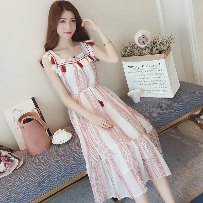 Vestido размера плюс шифоновое длинное богемное женское платье для беременных