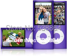 2014 New Arrivel Mp4 Player 9 Colors 1.8inch Screen 8gb 4th LCD Fm Radio Video Mp3 Music Mini | Электроника