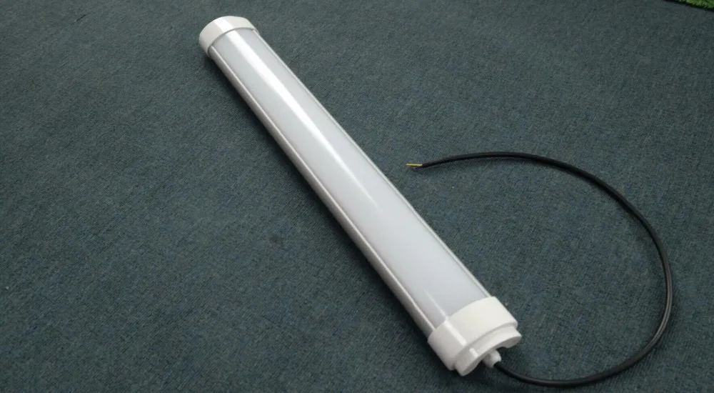 Бесплатная доставка Высокое качество LED Tri proof Light Tube 0 6 m 9 1 2 5 AC180 240V PF&gt 95 110LM/W