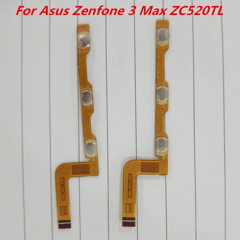 

10PCS/Lot Power & Volume Buttons Flex Cable For Asus Zenfone 3 Max ZC520TL