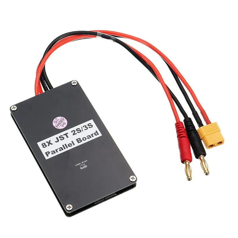 G.T.Power 2 3S параллельная зарядная плата JST Plug Para Board для моделей IMAX B6 ISDT Q6 D2 зарядное