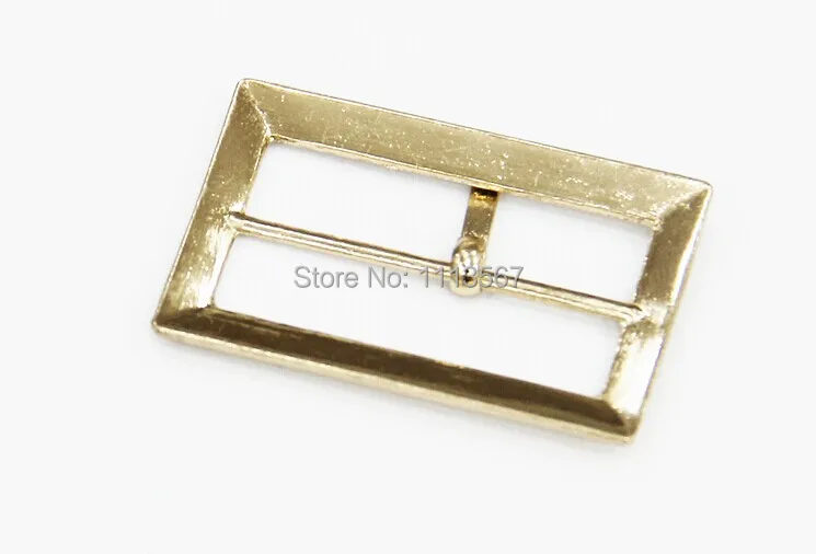 50 шт. Золотая прямоугольная металлическая пряжка для ремня сумок одежды крючки