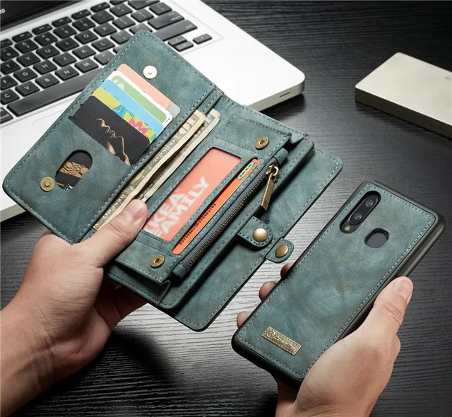 Чехол для samsung A205 A305 Fundas samsung A30 A20 съемный чехол-бумажник 2 в 1 съемный кожаный магнитный чехол-книжка
