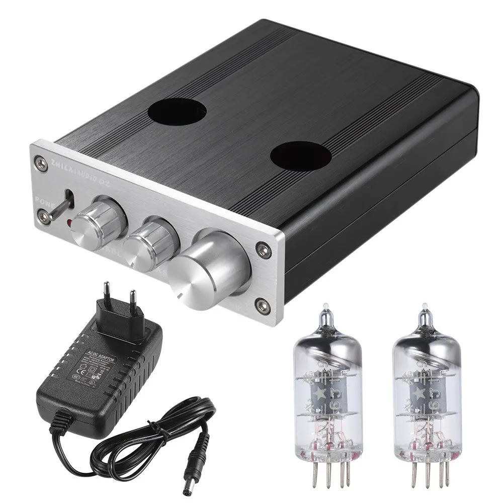 Мини HiFi 6J1 вакуумная трубка стерео аудио Предварительный усилитель буферный