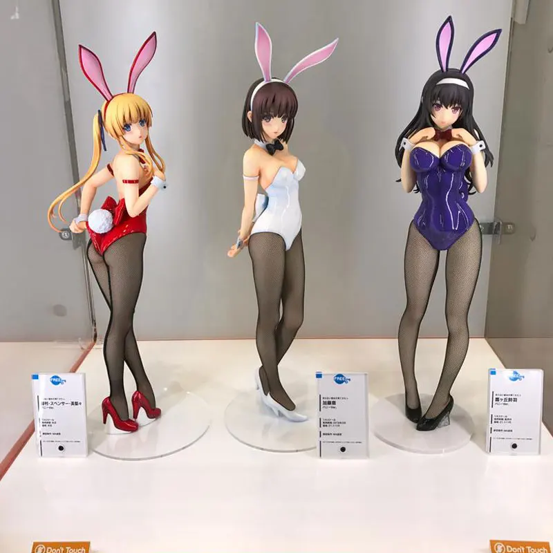 40 см аниме фигурка красный сексуальный Saekano эрири Спенсер Sawamura Bunny Ver кроличьи уши