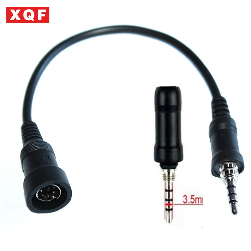XQF мини разъем din для Yaesu/Vertex VX 6R 7R VX177 двухстороннее радио|mini plug|radio radioradio two way |