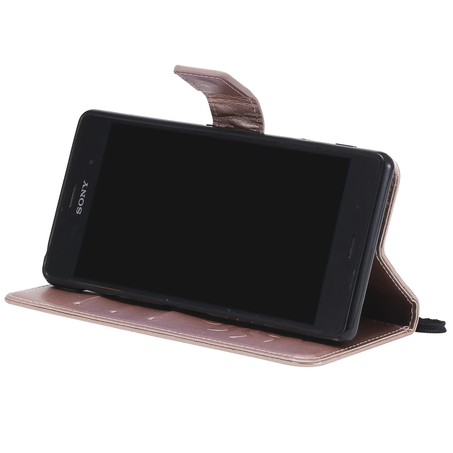 Flip Case for Funda SONY Xperia Z5 Z 5 Leather Wallet Card Slot Phone Cover Sony E6603 E6683 E6653 Dual Coque | Мобильные телефоны