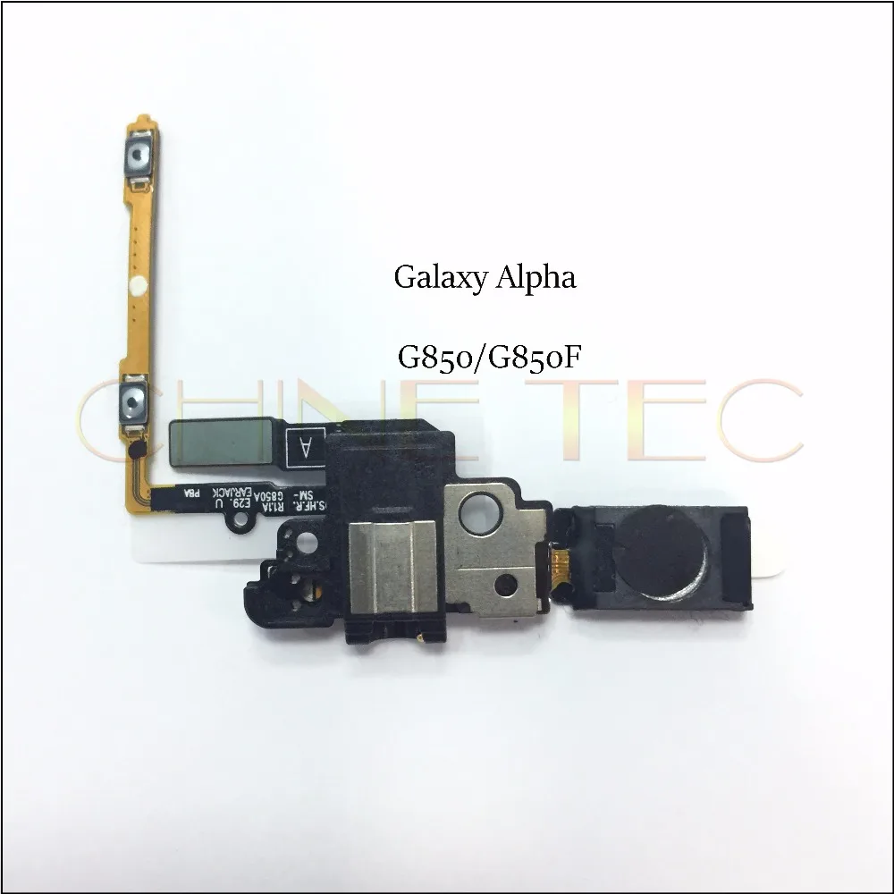 10 шт. Сменные запасные части для наушников Samsung Galaxy Alpha G850 G850F аудиоразъем гибкий