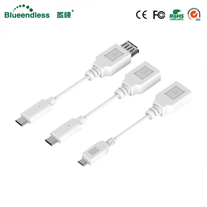 OTG кабель для передачи данных Type C к USB A Кабель Micro 3 0 2 порт пластиковая расческа