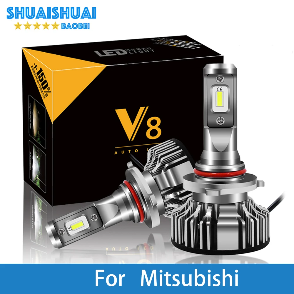 Автомобильный светильник для Mitsubishi Outlander/Nimbus/Montero/Mirage/Magna/Lancer/Grandis/Expo H7 LED H4 H1 H3 8000LM
