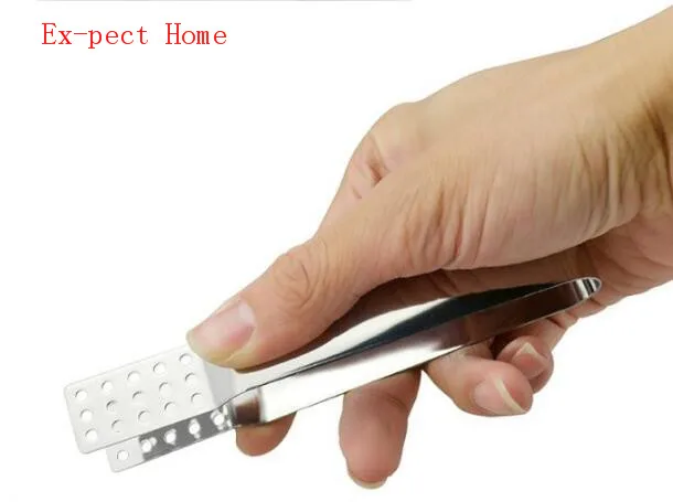 Clip para bolsa de t&eacute; de acero inoxidable de 100 piezas, pinza Anti-caliente, Tong, accesorios para t&eacute;, Mini pinzas para alimentos de az&uacute;car, exprimidor de t&eacute;-1