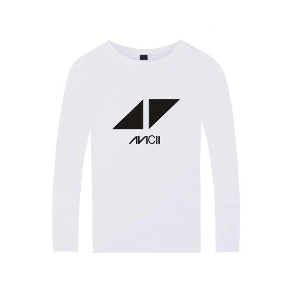 Футболка DJ avicii для мужчин и женщин модная тенниска с длинным рукавом уличная