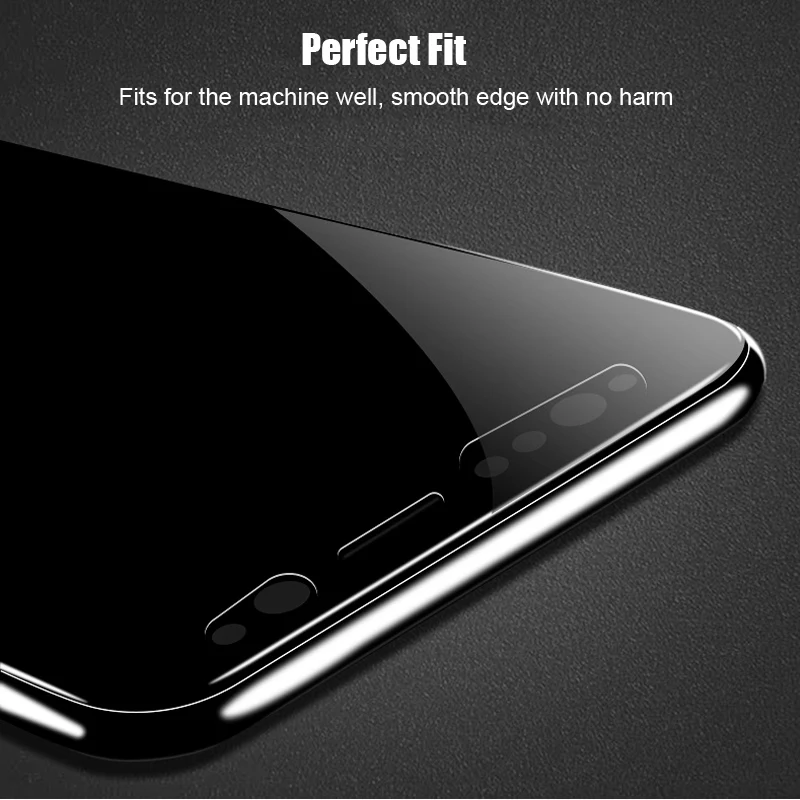 Высококачественное Закаленное стекло для защиты экрана Samsung Galaxy S8 S9 Plus Note