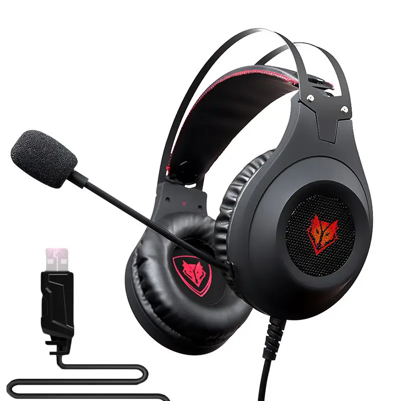 N2 3 5 мм игровая гарнитура PC Gamer стерео наушники с микрофоном для PS4 телефона Xiaomi USB