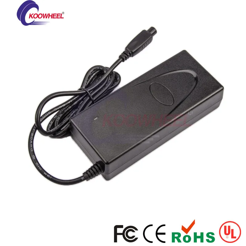 Новый 42 В 1.7A UL Зарядное устройство для самобалансировку Скутер литий ионный