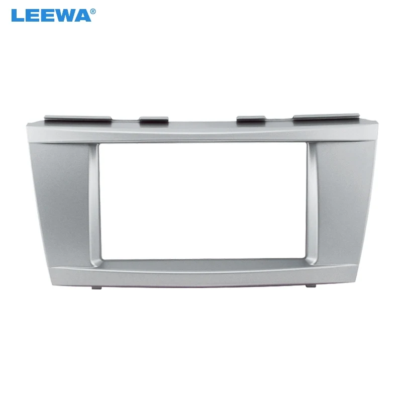 Автомобильная рама LEEWA для DVD панели приборной комплект аудиорамок 173*98 мм Toyota Camry