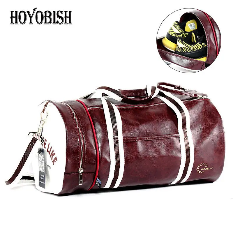 Вместительные дорожные сумки HOYOBISH европейские мужские ручные спортивные