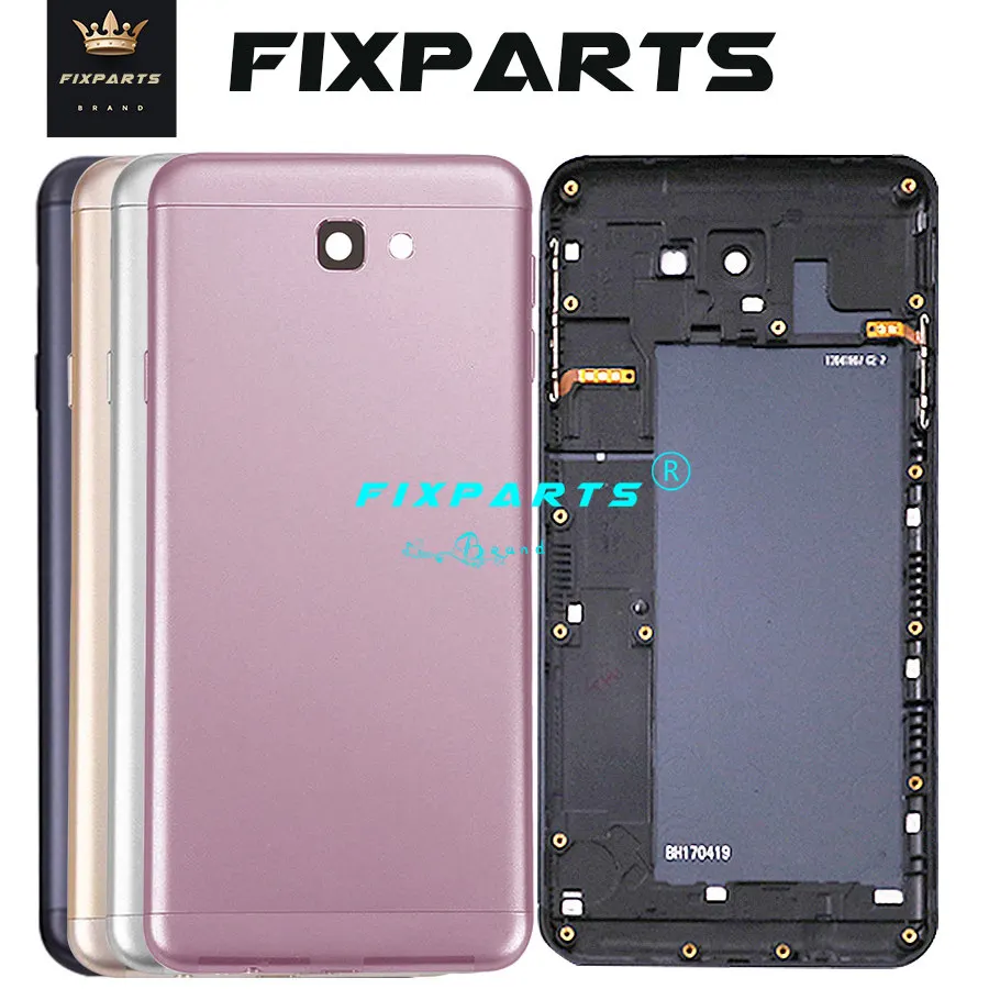 Для SAMSUNG Galaxy J7 Prime Задняя крышка батареи G610 задняя корпуса Замена для Samsung 2 G611