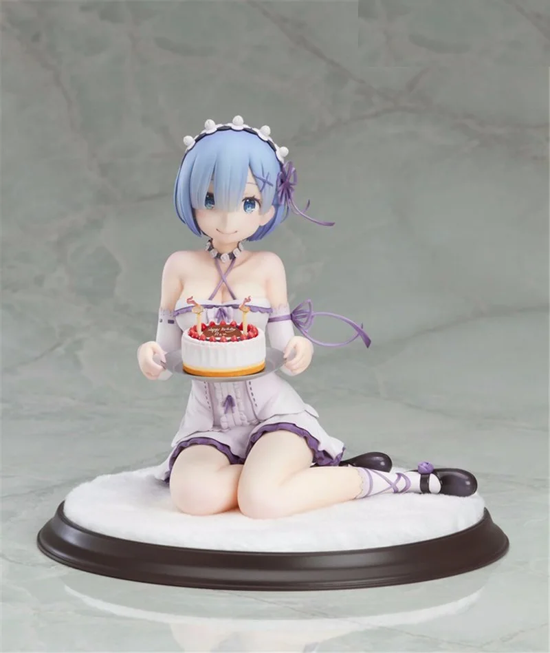 Аниме Re: жизнь в другом мире от Zero Figure Rem день рождения торт Ver Коллекция игрушек 13 см