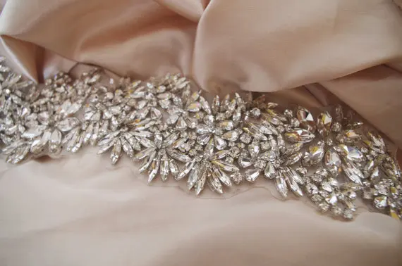 Стразы с кристаллами аппликация на пояс для невесты стразы свадьбу | Дом и сад