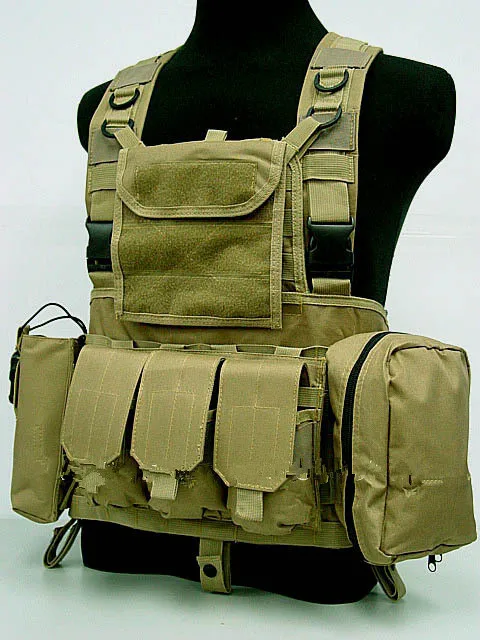 

Штурмовой жилет FSBE LBV с подшипником Molle, Койот, коричневый OD MC AT
