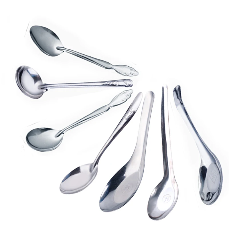 

Spoon Tea Spoon Tableware Home Supplies 1PC Stainless Steel Kitchen Accessories Popular Hot Sale Ice Spoon Coffee Spoon
