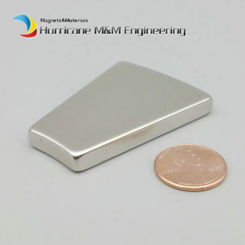 2 шт. NdFeB дуги OR101.6* IR50.8* x22.5deg. X6.35 мм неодимовые магниты R"* r2"* 22,5*0,2" покрытые намагниченным генератором ветряные турбины