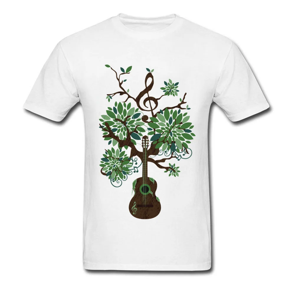 Мужская футболка с надписью Love Music Guitar Tree на заказ одежда топы для художника