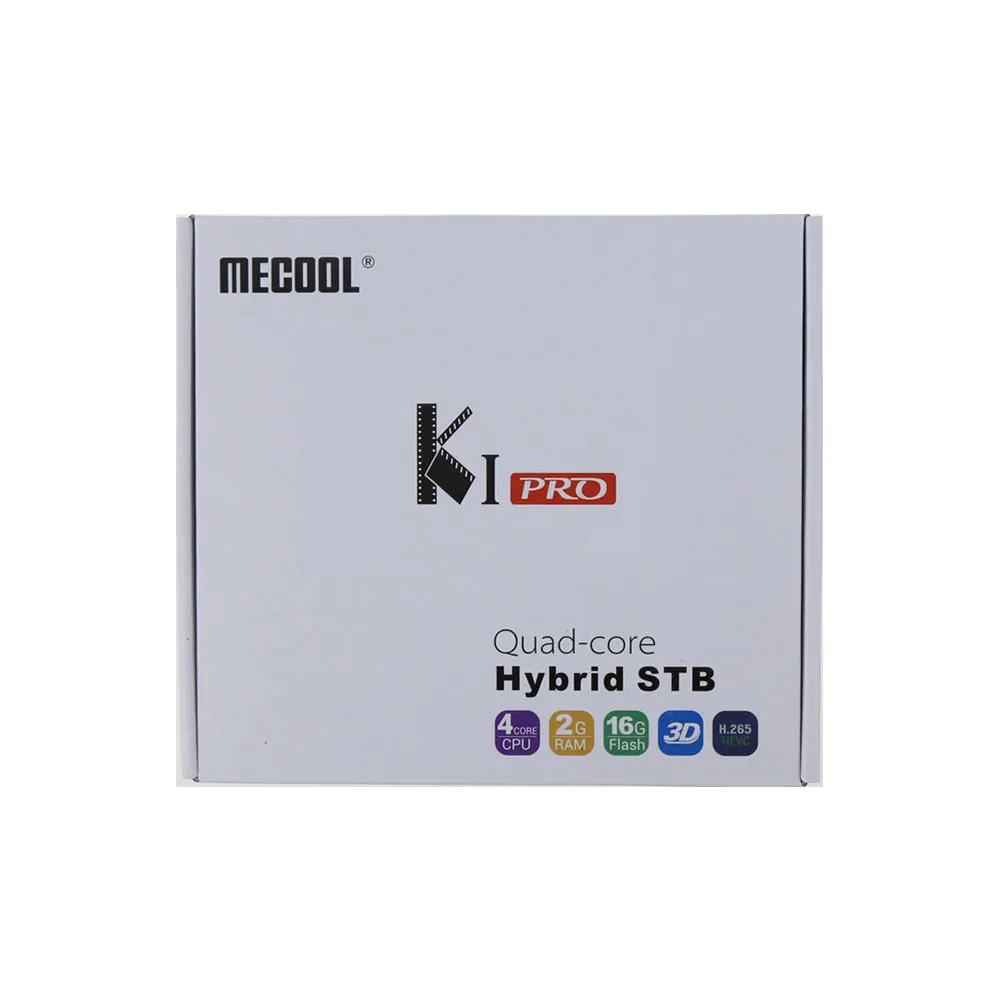 Mecool KI PRO 2 ГБ/16 ГБ DVB T2 S2 Android 7 1 ТВ приставка Amlogic S905D WIFI HD спутниковый ресивер