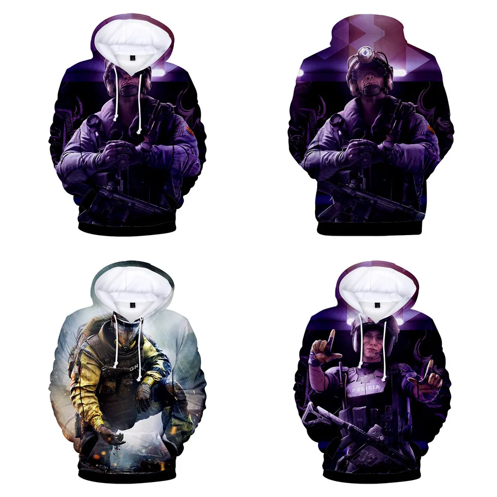 Популярная хлопковая толстовка худи с 3D принтом радуги шесть осадов электронная