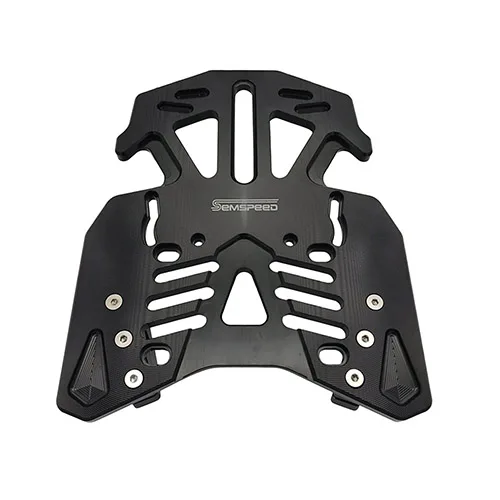 Черный New Motorcycle NMAX155 nmax rear Bracket Carrier Tail rack Rear luggage rack bracket carrier For Yamaha Nmax 155 Nmax155 125 150 - Цвет: Черный