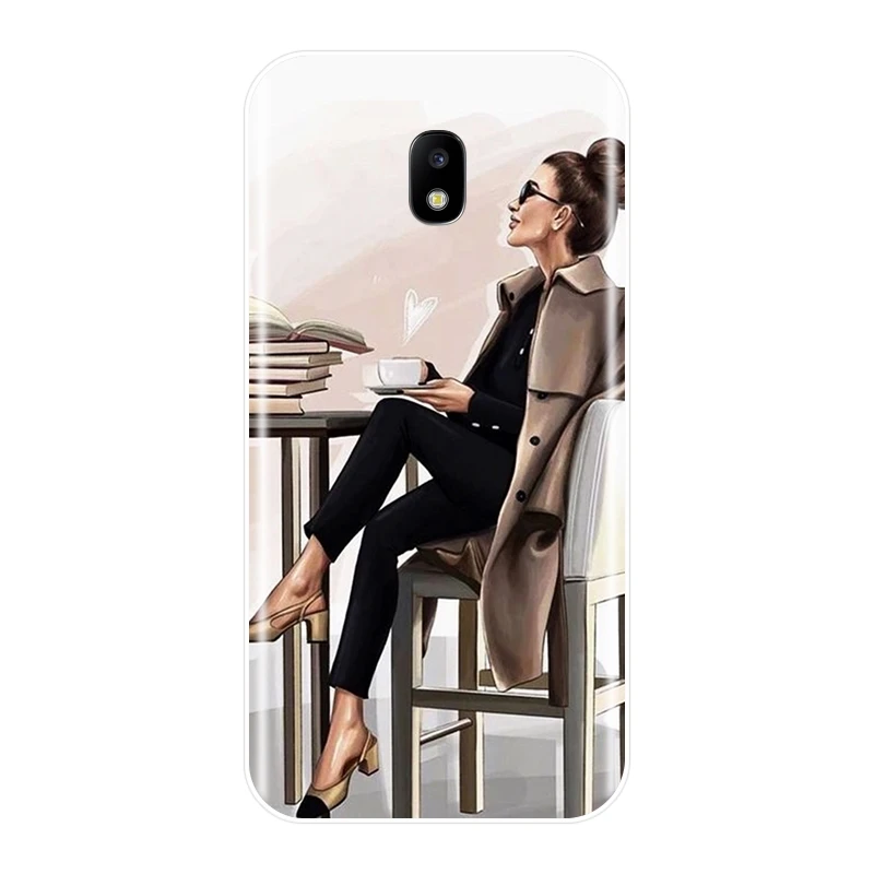 Задняя крышка из ТПУ для Samsung Galaxy J2 J5 J7 Prime J3 2015 2016 2017 силиконовый чехол телефона с