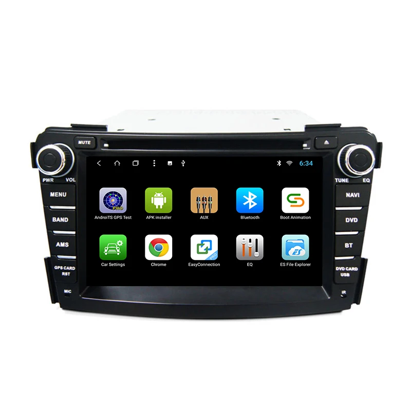 2 Din для hyundai I40 2011 2012 2013 Car audio камера заднего вида dvd cd плеер навигация с сенсорным