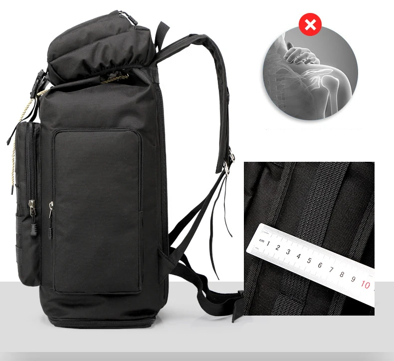 DIGERUI большой Оксфорд 60л на открытом воздухе путешествия водонепроницаемый плечи посылка Мужской рабочий багаж рюкзак альпинист небольшой рюкзак военной расцветки