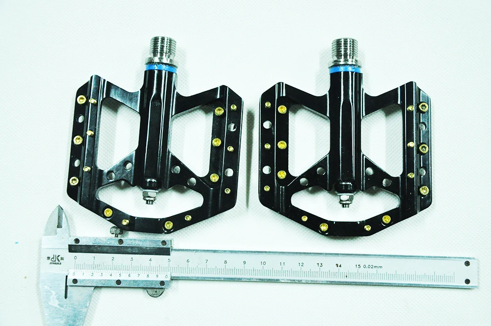 Сверхлегкая педаль для велосипеда с ЧПУ полировка анод титановый сплав ось